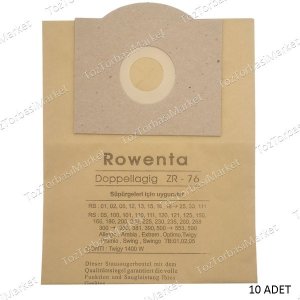 Rowenta ZR 76 Kağıt Toz Torbası - FS10056